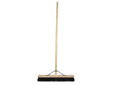 Faithfull Ff/h.16Blk/hs45 Assembled Fsc Pvc Broom 600mm (24In) Faibpvc24A from B&Q
