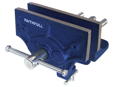 Faithfull Woodcraft Vice 150Mm (6In) - Clamp Mount Faiv34