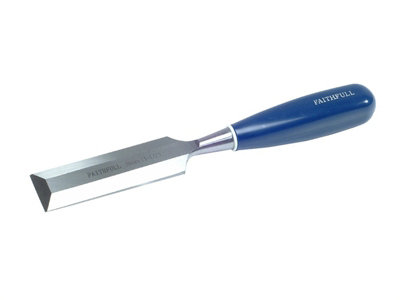 Faithfull Bevel Edge Chisel Blue Grip 38mm 1.1/2In Faiwcb112 from B&Q
