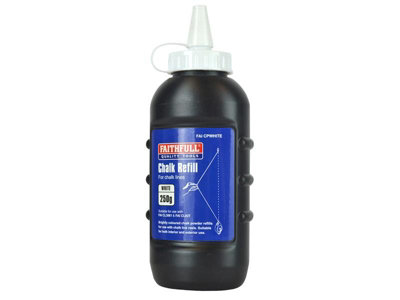 Faithfull 8266-5 Chalk Powder White 250G Faicpwhite from B&Q