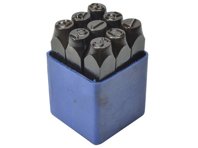 B&Q -  Afs0212 Number Punch Set 3mm Fain3mm