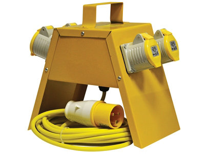 Faithfull Power Plus Distribution Box 4-Way 110V - Image 13