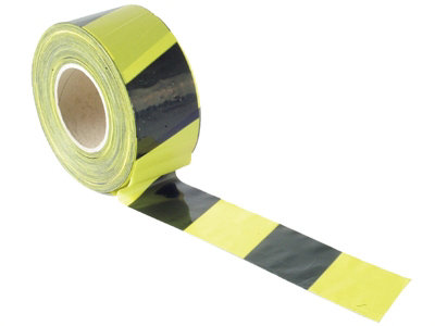 Faithfull Black/Yellow 002570500Bytb Barrier Tape 70Mm X 500M & - Image 9