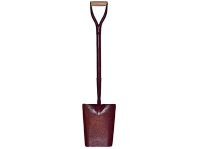 Faithfull Unisex Burgundy All-Steel Taper Shovel No.2 Myd In - Image 11