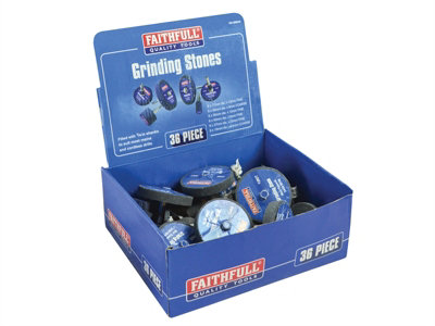 Faithfull Grinding Wheel Assortment36 Piece Faigwa36 from B&Q