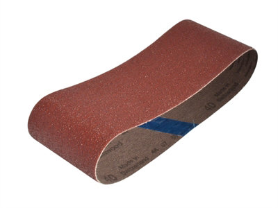Faithfull 009484 Cloth Sanding Belt 457 X 75mm 60G (Pack 3) Faiab75457C from B&Q