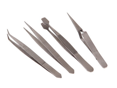 Faithfull Ats0294 Tweezer Set4 Piece Faitwset4 from B&Q