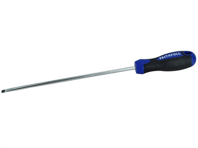 Faithfull  Soft Grip Screwdriver Parallel Slotted Tip 5.5 X 200mm Faisdp200 from B&Q