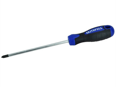  - Faithfull  Soft Grip Screwdriver Phillips Tip Ph2 X 150mm Faisdph2150