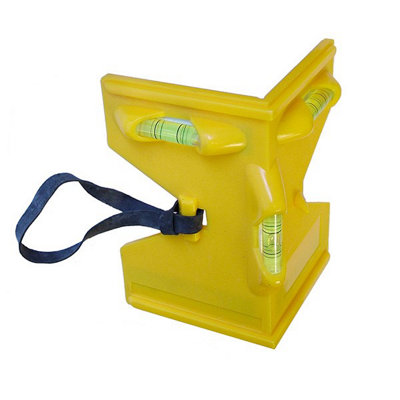 B&Q -  Faipost Fence Post Level Pipe Level 3 Vials