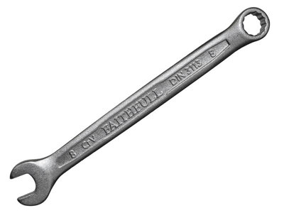 Faithfull 8Mm Combination Spanner - Durable Chrome Vanadium Steel