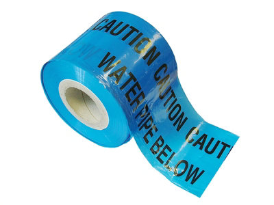 Faithfull Warning Tape 365m - Water - Image 9