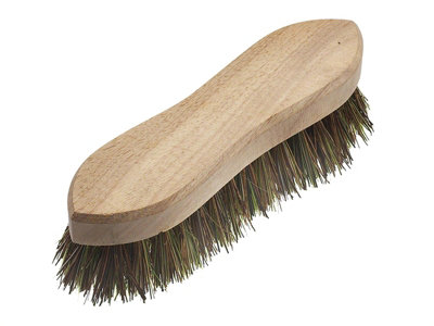 Faithfull Hand Scrubbing Brush 200mm 8In Unvarnished Faibrhandscr from B&Q