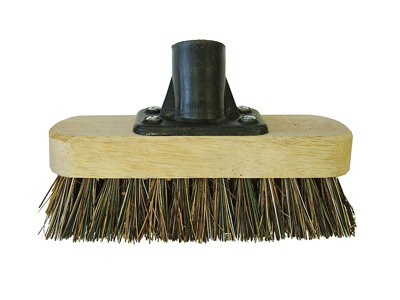 Faithfull Deck Scrub Broom Head 175mm (7in) Threaded Socket FAIBRDECKSCR - Image 9