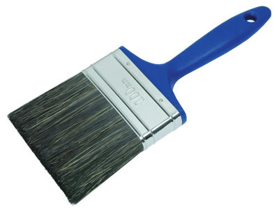 Faithfull 75018116 Shed & Fence Brush 100mm (4In) Faipbwood from B&Q