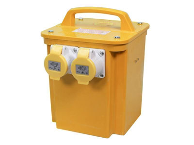 Faithfull Fpptran33A 110V Twin Socket Work Site Transformer 3.3 Kva Heavy Duty from B&Q