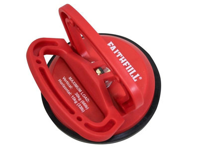 Faithfull Single Pad Suction Lifter 120mm Pad Faisucpad from B&Q