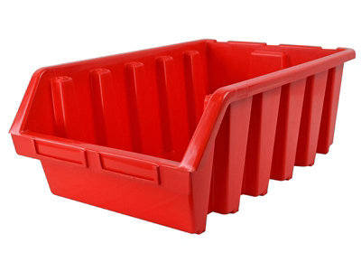 Faithfull Interlocking Storage Bin Size 5 Red 333 X 500 X 187Mm Faitbbin5 - Image 7