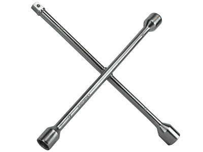 Faithfull Rp/fai/wb1 4-Way Wheel Brace Chrome Plated 14In Faiauwb4Wc from B&Q