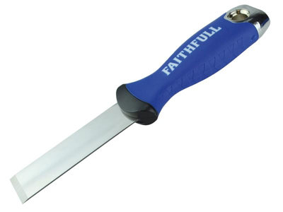 Faithfull 25mm Soft Grip Stripping Tool For Effortless Paint And Wallpaper Removal from B&Q