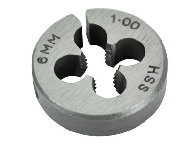 Faithfull Adr8294 Hss Straight Flute Split Die M6 X 1.013/16In Od Faihssdm6 from B&Q