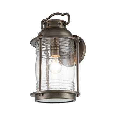 Luminosa Lighting Elstead Kichler Ashland Bay Outdoor Wall Lantern Burnished BronzeIp44