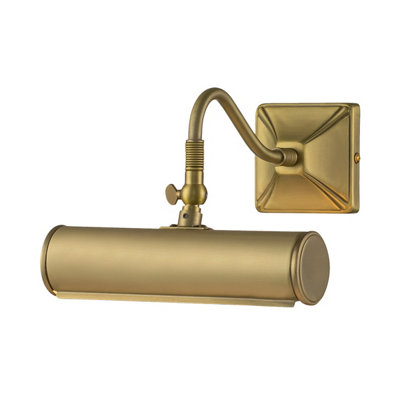 Luminosa Lighting Elstead Picture Light Picture Light Brushed Brass from B&Q