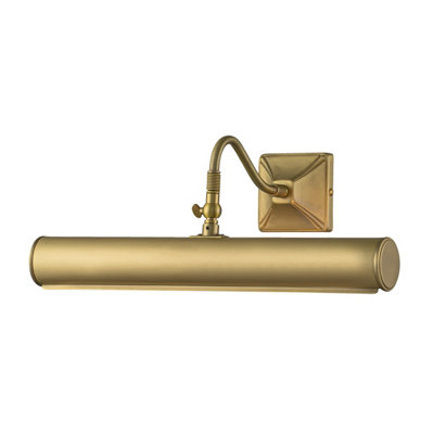 Luminosa Lighting Elstead Picture Light Picture Light Brushed Brass from B&Q