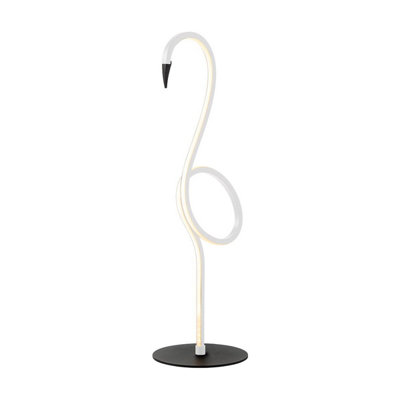 Elstead Lighting Flamingo Led Table LampWhite from B&Q