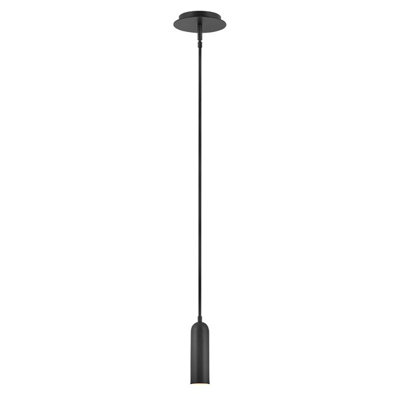 Luminosa Lighting Elstead Dax Integrated Led Pendant Ceiling LightBlack