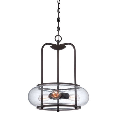 Elstead Lighting Trilogy 3 Light PendantOld Bronze from B&Q