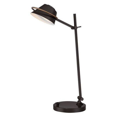 Elstead Spencer Led 7 Light Desk Lamp Western Bronze from B&Q