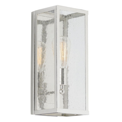 Elstead Lighting Harrow 1 Light Wall LightPolished Nickel