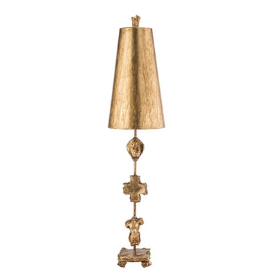 B&Q -  Elstead Fragment 1 Light Table LampGold