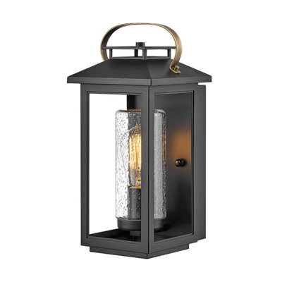 Luminosa Lighting Luminosa Hinkley Atwater Outdoor Wall Lantern BlackIp44 from B&Q