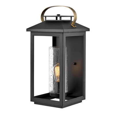 Luminosa Lighting Luminosa Hinkley Atwater Outdoor Wall Lantern BlackIp44 from B&Q