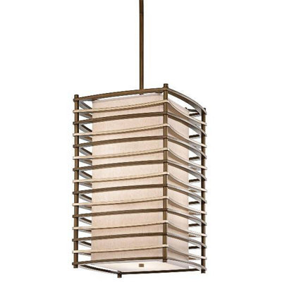 Elstead Lighting Moxie 4 Light PendantCambridge Bronze from B&Q