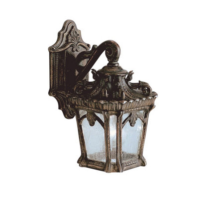 Luminosa Lighting Elstead Tournai 1 Light Outdoor Small Wall Lantern Light Londonderry Ip44E27 from B&Q