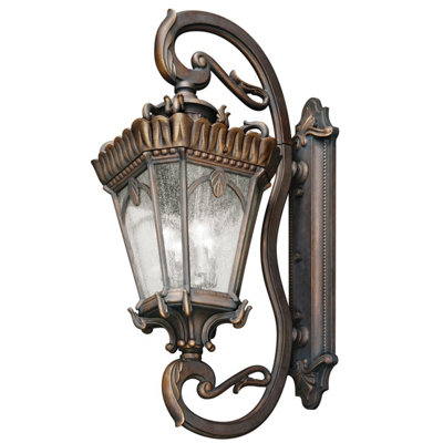 Luminosa Lighting Elstead Tournai 4 Light Outdoor Wall Lantern Londonderry Ip44E27 from B&Q