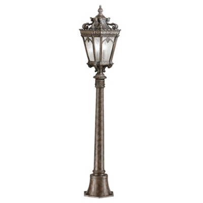 Luminosa Lighting Elstead Tournai 1 Light Medium Outdoor Post Lantern Londonderry Ip44E27 from B&Q