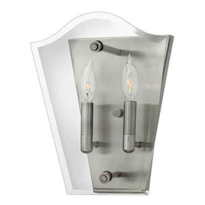 Elstead Lighting Wingate 2 Light Wall LightPolished Antique Nickel from B&Q