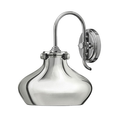 Elstead Lighting Congress 1 Light Wall LightChrome from B&Q
