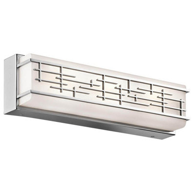 Elstead Lighting Zolon Medium Wall LightChrome from B&Q