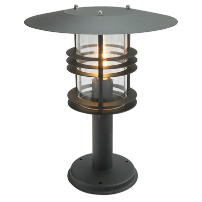 Elstead Stockholm Outdoor Pedestal LanternE27 from B&Q