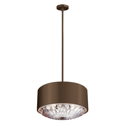 Elstead Lighting Botanic 4 Light PendantDark Aged Brass from B&Q