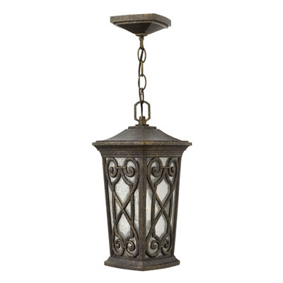 Elstead Lighting Enzo 1 Light Small Chain LanternAutumn from B&Q