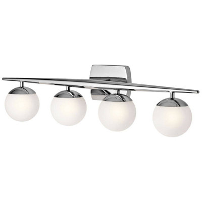 Elstead Lighting Jasper 4 Light Wall LightPolished Chrome from B&Q