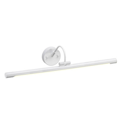 Elstead Alton Led 1 Light Large Picture Wall Light White from B&Q