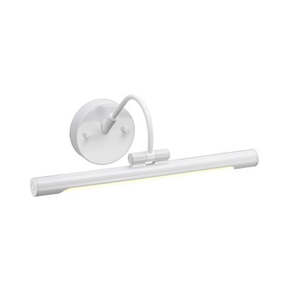 Elstead Alton Led 1 Light Small Picture Wall Light White from B&Q