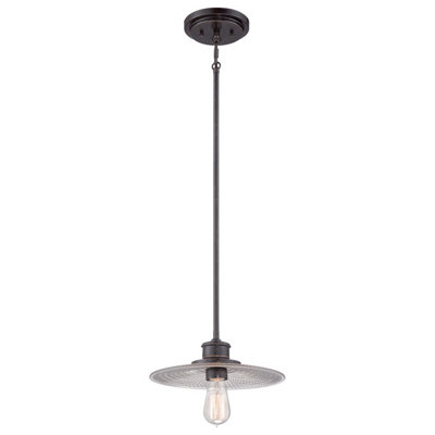 Elstead Lighting Admiral 1 Light Mini PendantImperial Bronze from B&Q